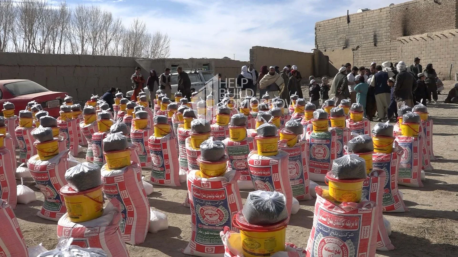 206 needy families in Afghanistan received food packages in Wardak province