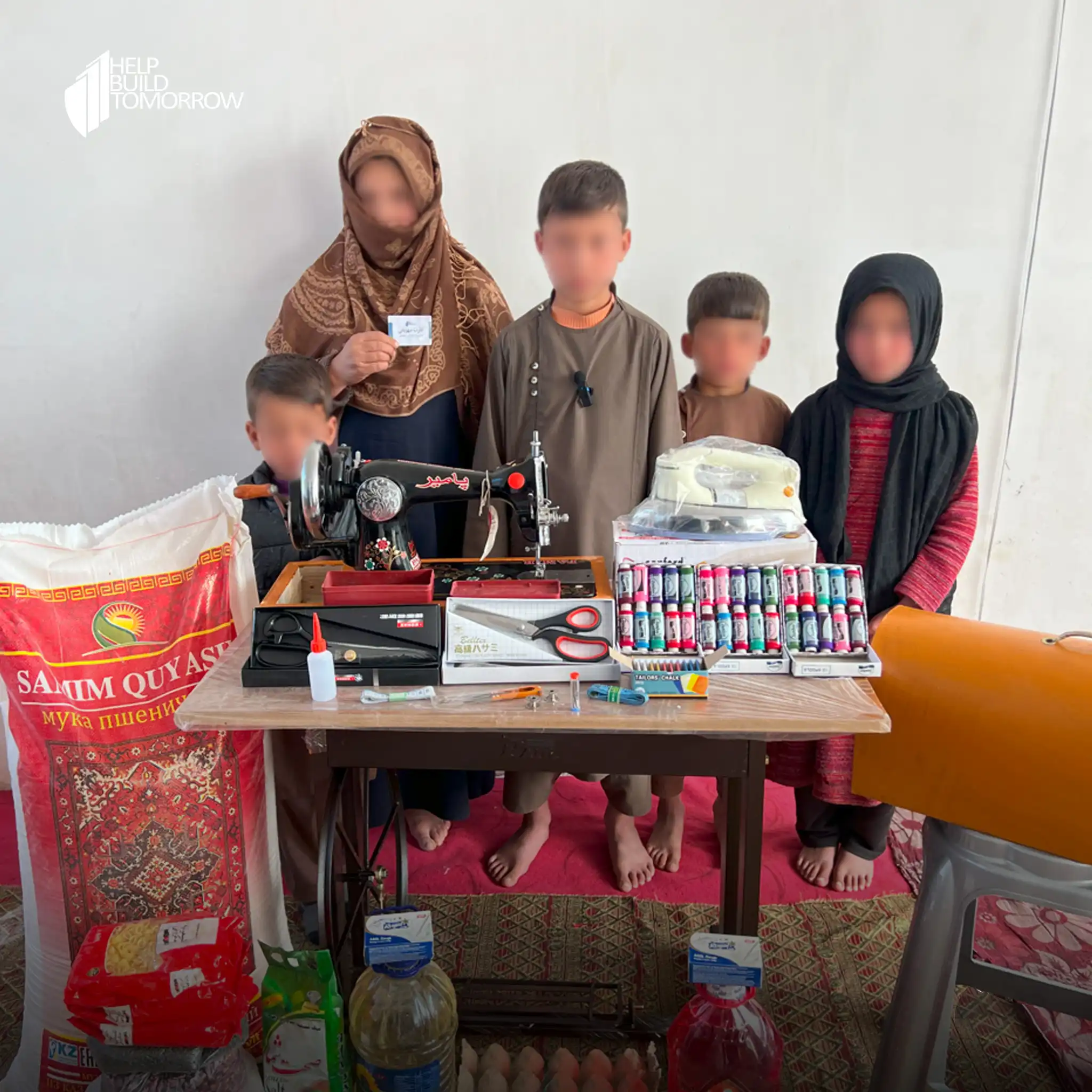 Support widowed mothers like Simagul in gaining financial independence through sewing. Your donation helps provide tools for a sustainable future. Empower women today