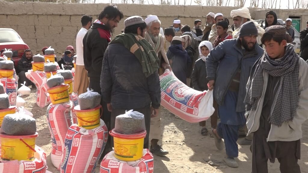 emergency food aid, Ghazni province